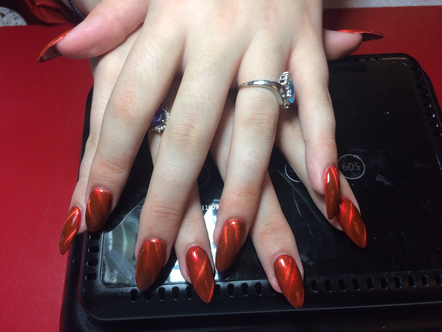 Recent nail work at Nice Nails and Spa